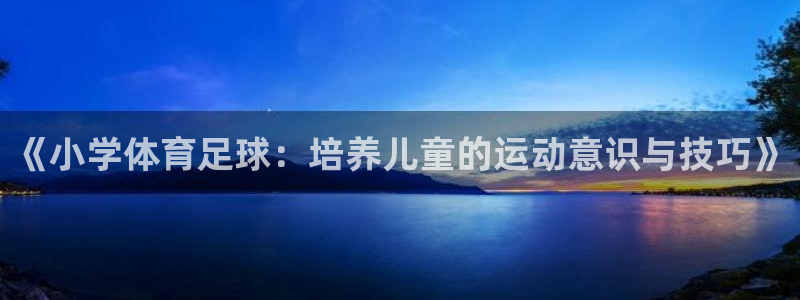 《小学体育足球：培养儿童的运动意识与技巧》